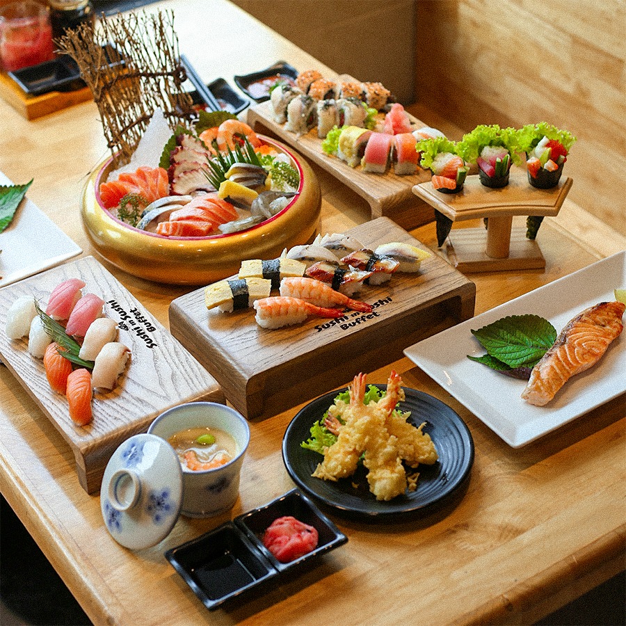 Buffet Sushi in Sushi Nowzone - Tinh Hoa Ẩm Thực Nhật Bản