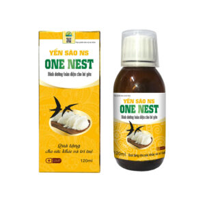 Tạm hết hàng[Nguyên Sinh Group] Yến Sào NS One Nest (Hộp X 01 Chai 120 ml)